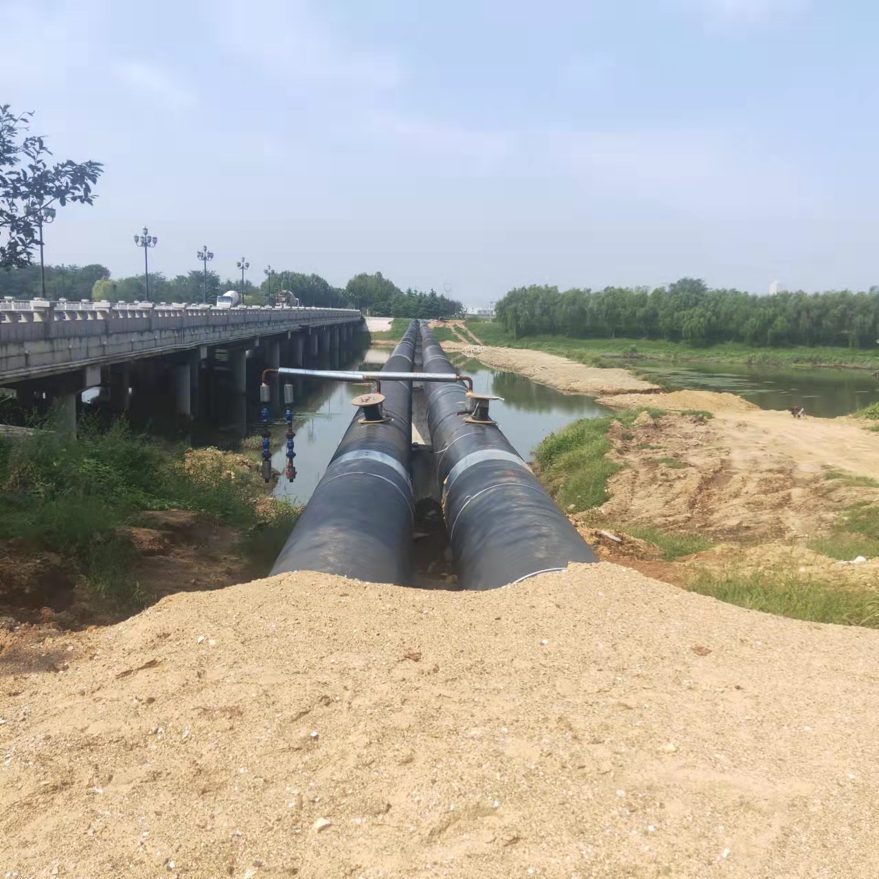 平顶山西气东输管道施工输油管道清洗